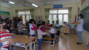 Trường Tiểu học Noong Bua với công tác phòng, chống dịch viêm đường hô hấp cấp do chủng mới của virut Corana gây ra