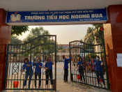 Chi đoàn trường tiểu học Noong Bua tổ chức các hoạt động tháng thanh niên năm 2021