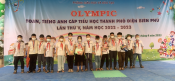Trường Tiểu học Noong Bua tham gia giao lưu Olympic Toán,  tiếng Anh cấp Tiểu học thành phố Điện Biên Phủ lần thứ V,  năm học 2022-2023.