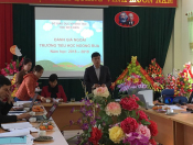 Trường Tiểu học Noong Bua đón đoàn kiểm tra kiểm định chất lượng của Sở Giáo dục và Đào tạo tỉnh Điện Biên