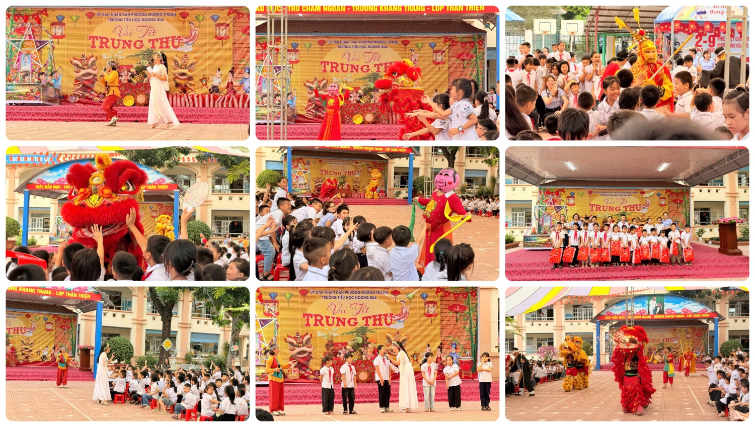 TRƯỜNG TIỂU HỌC NOONG BUA  TỔ CHỨC VUI TẾT TRUNG THU 2025 CHO HỌC SINH